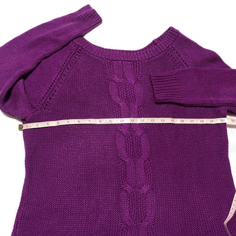 APT. 9 CABLE KNIT SWEATER - Picture 8 of 9